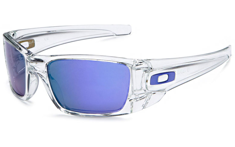 NEW Oakley Fuel Cell Sunglasses Polished Clear Violet ...