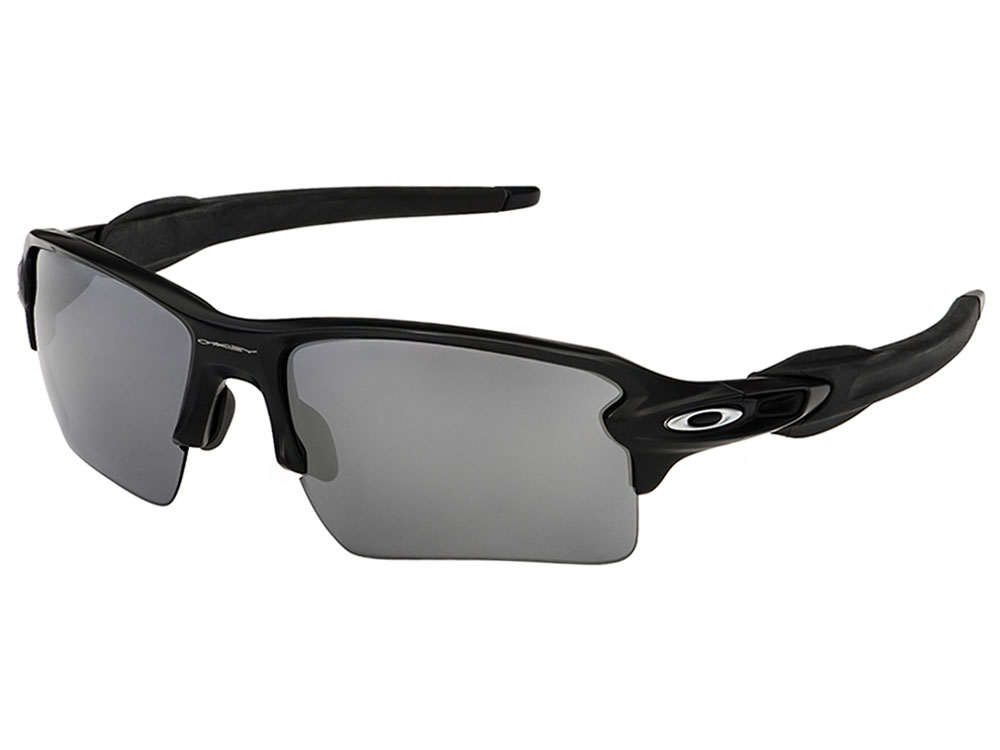 Flak® 2.0 (Low Bridge Fit) Prizm Golf Lenses, Polished Black