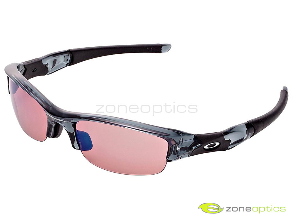 Oakley Flak Jacket Sunglasses 24-376J Crystal Black/G30