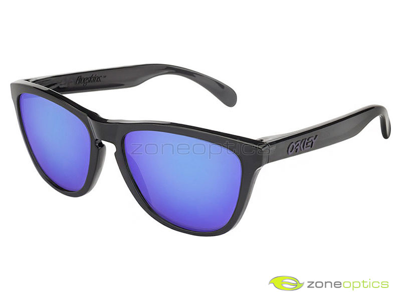 Oakley Frogskins Polarized Sunglasses OO9013-09 Black Ink