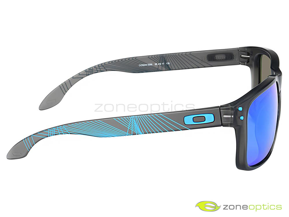 Oakley Holbrook Aero Grid Sunglasses OO9244-3356 Grey Smoke