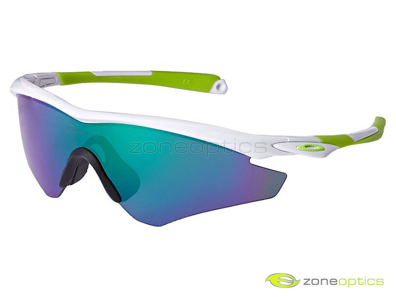 【美品】Oakley Prizm 迷彩柄 Oakley M2 Frame Sunglasses OO9254-09 Polished White/Jade
