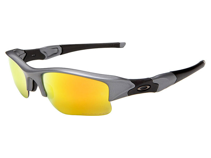 oakley men's flak jacket xlj polarized sunglasses