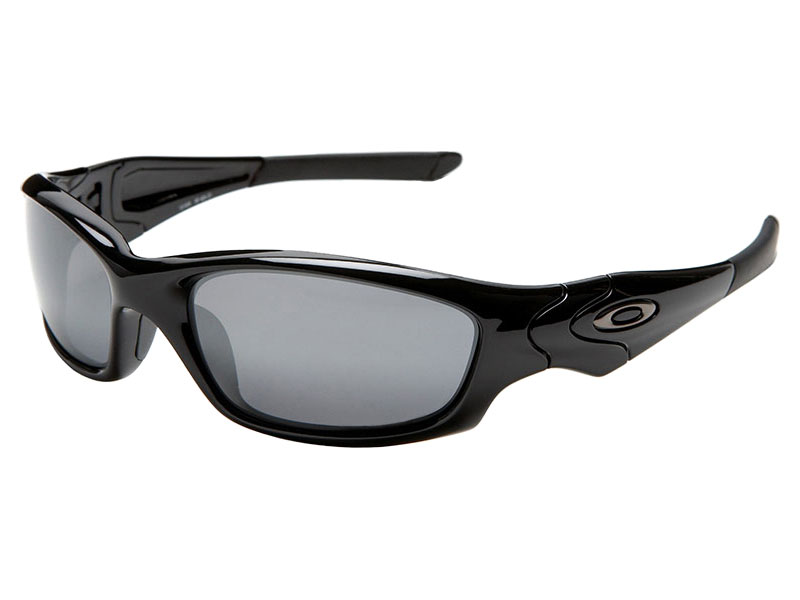 Oakley Straight Jacket Sunglasses 04-325 Polished Black/Black Iridium ...