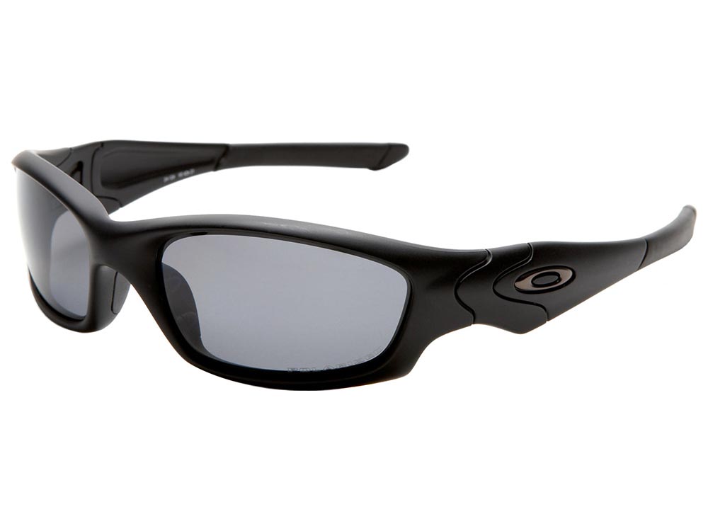 Oakley Straight Jacket Polarized Sunglasses 24-124 Matte Black/Grey | eBay